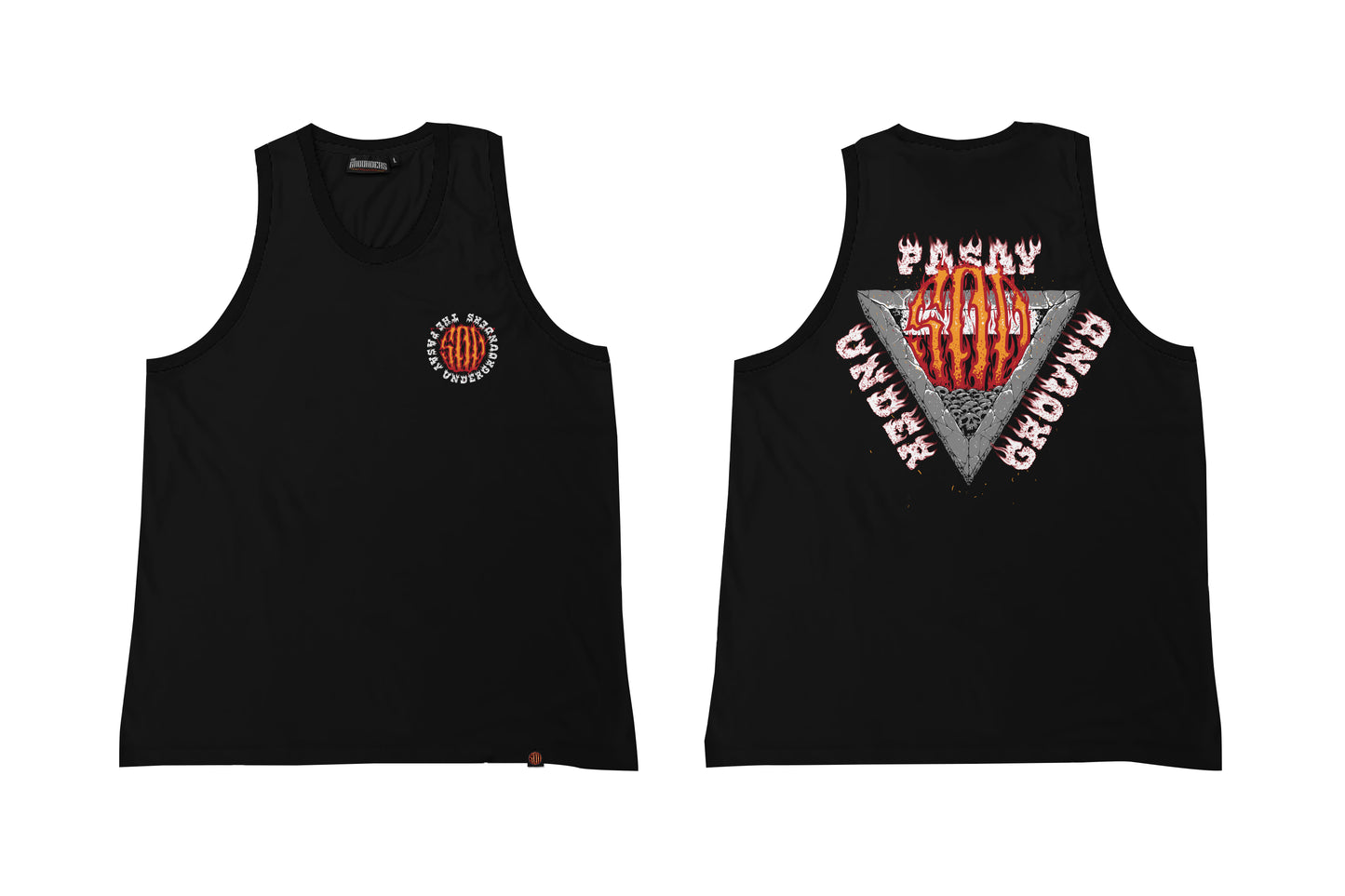 THE GROUNDERS X PASAY UNDERGROUND COLLAB | SANDO / TANKTOP