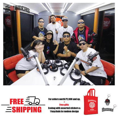 REPUBLIKA NG GROUNDERS FLAG TEE | BLACK