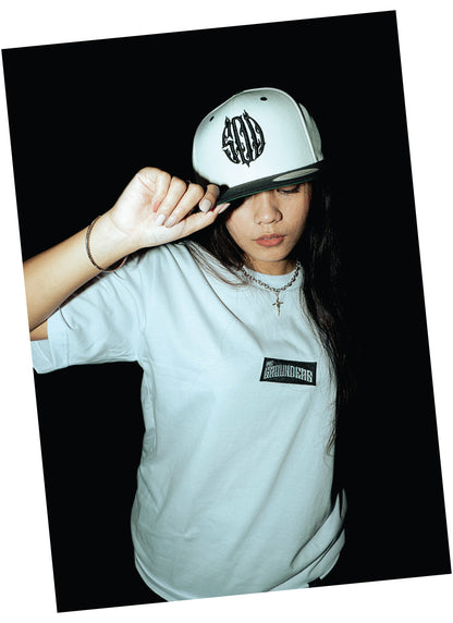 WHITE PATCH TEE