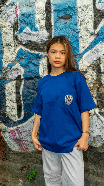 ROYAL BLUE SQUARED POCKET TEE