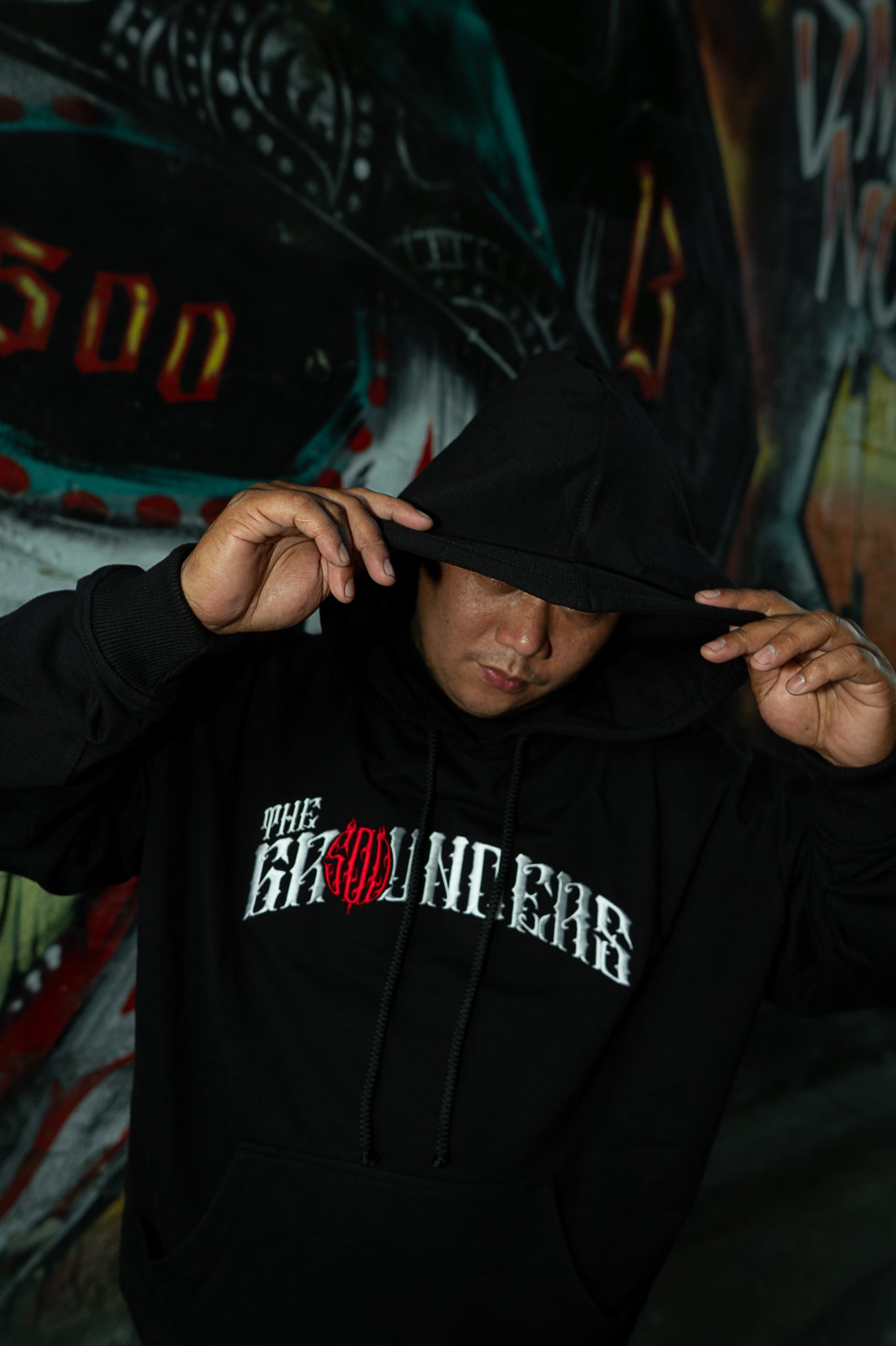 TG ARCH BLACK HOODIE