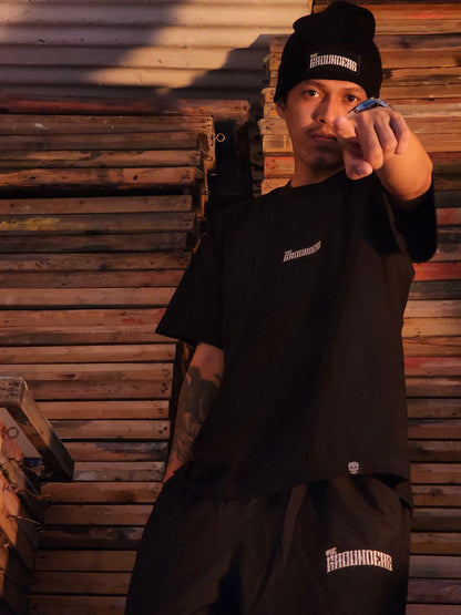 BLACK PATCH TEE
