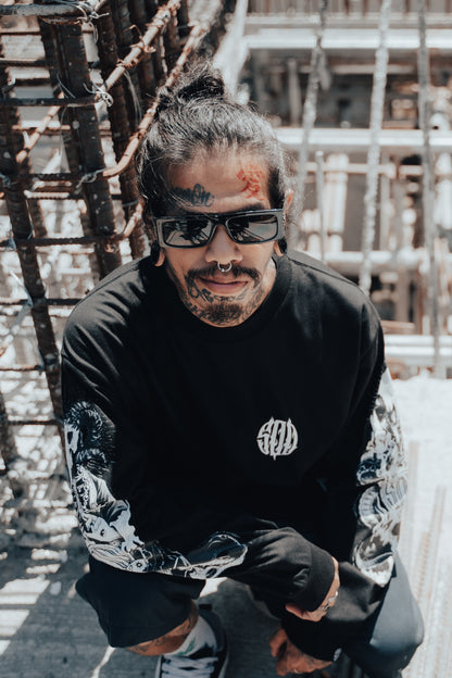 BAPHOMET LONGSLEEVE BLACK