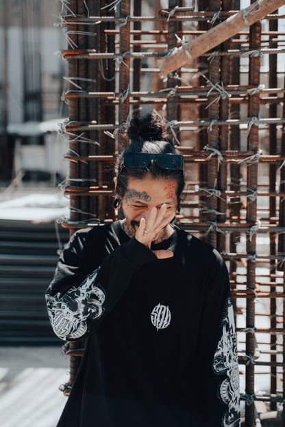 BAPHOMET LONGSLEEVE BLACK