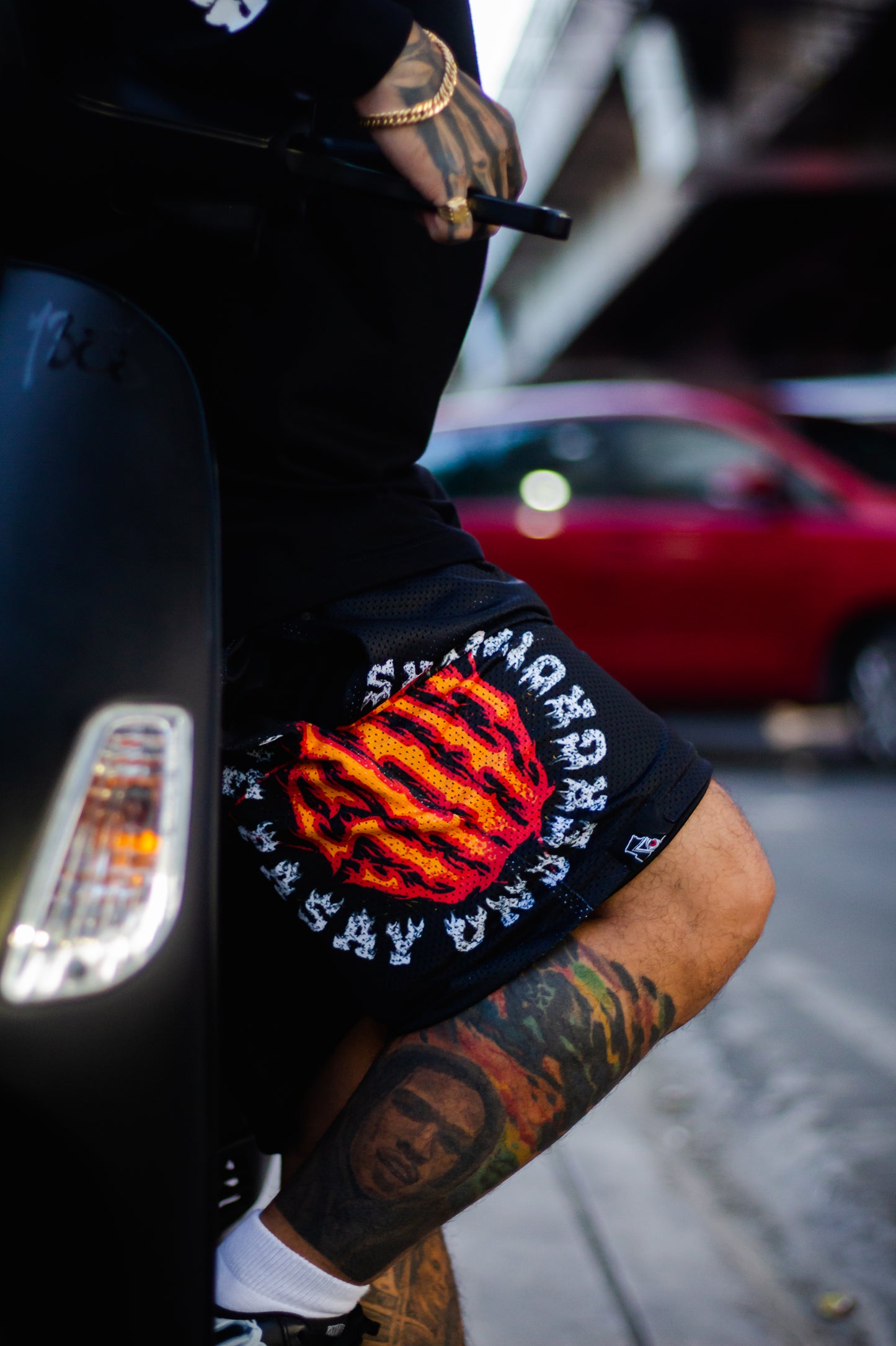 THE GROUNDERS X PASAY UNDERGROUND COLLAB | MESH SHORT