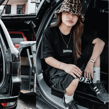 BLACK PATCH TEE