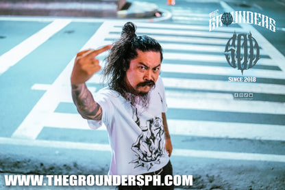 TG RAKENROL MONO BIG LOGO WHITE TEE